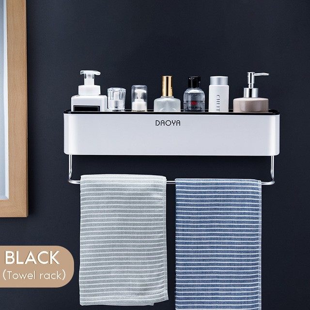 Bathroom Shelf Organizer+Towel Rack – HomeAmbition